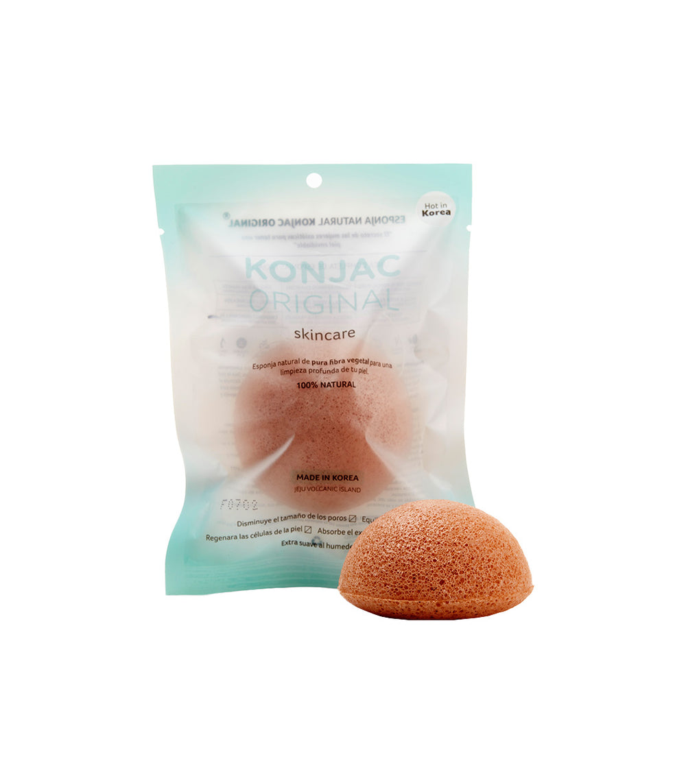 Esponja Facial Arcilla Rosa Francés