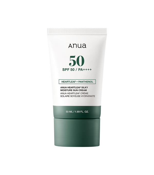 Anua Heartleaf Silky Moisture Suncream