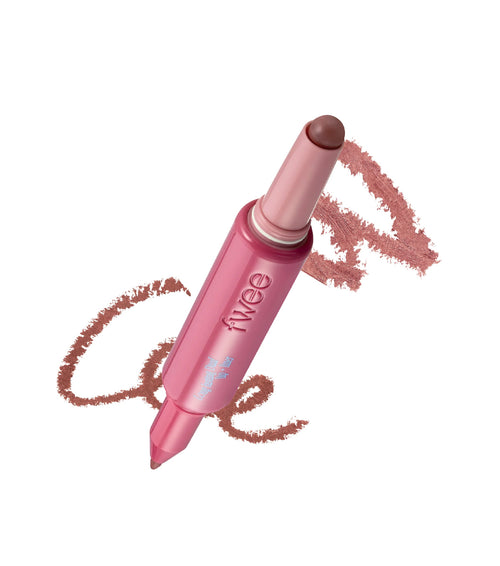 FWEE Long-Lasting Dual Coloring Stick Lip Liner Delineador de Labios Dual de Larga Duración -