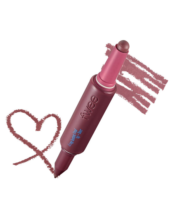 Delineador de Labios Dual de Larga Duración - Long-Lasting Dual Coloring Stick Lip Liner