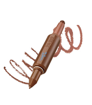 Delineador de Labios Dual de Larga Duración - Long-Lasting Dual Coloring Stick Lip Liner