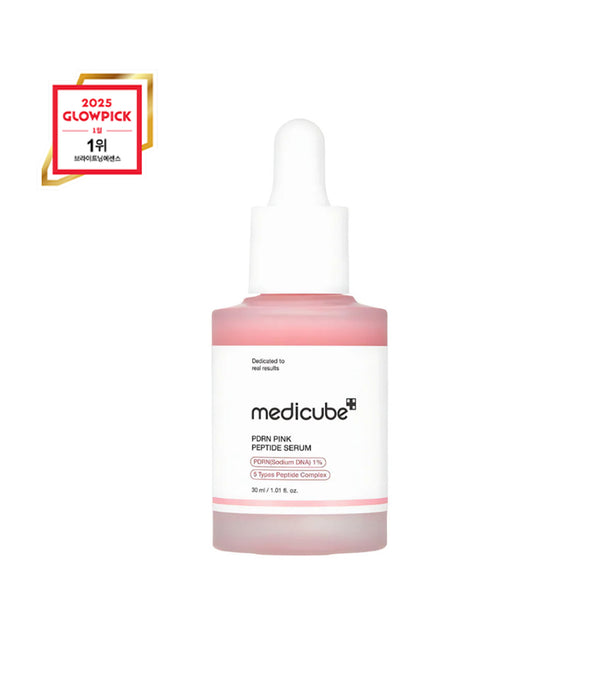 MEDICUBE – PDRN Pink Peptide Serum (30 ml) | Serum Glow instantáneo y renovador