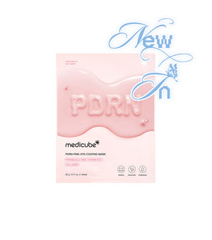 MEDICUBE PDRN PINK VITA COATING MASK 1u (22g) | Mascarilla para ilumar y reafirmar
