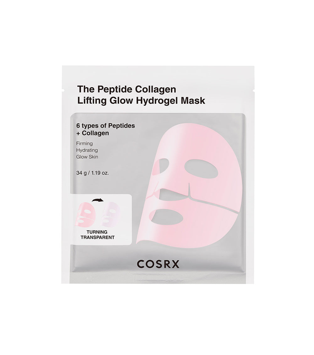 COSRX | The Peptide Collagen Lifting Glow Hydrogel Mask 34g