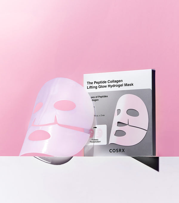COSRX | The Peptide Collagen Lifting Glow Hydrogel Mask 34g