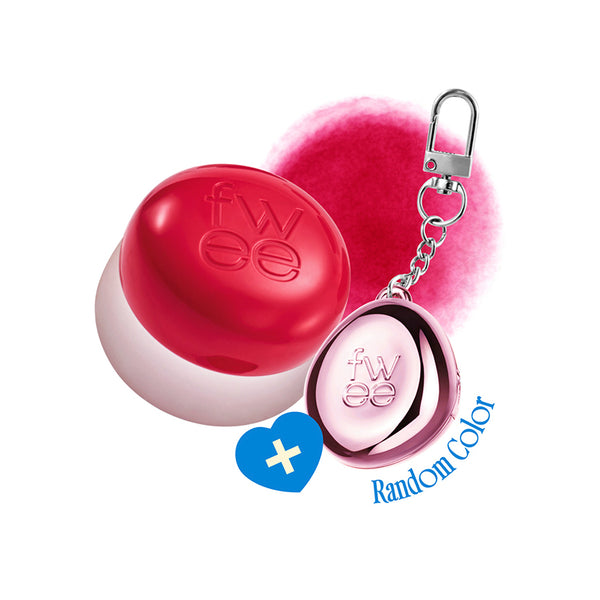 fwee | Lip&Cheek Blurry Pudding Pot + PENDANT KEYRING (4g)