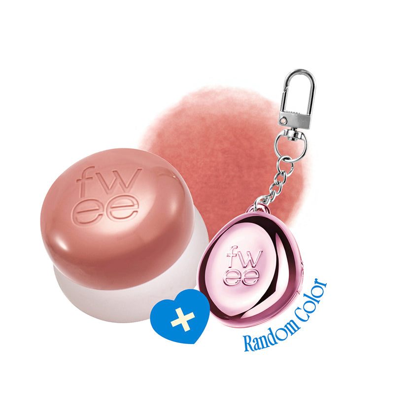 fwee | Lip&Cheek Blurry Pudding Pot + PENDANT KEYRING (4g)