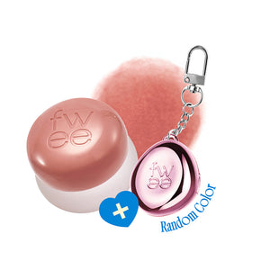 fwee | Lip&Cheek Blurry Pudding Pot + PENDANT KEYRING (4g)