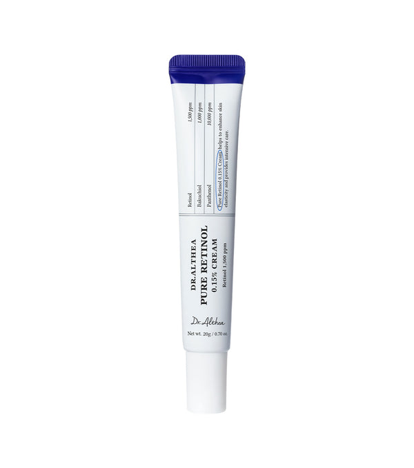 Dr.Althea Pure Retinol 0.15% Cream – Crema Facial Antiedad con Retinol, Bakuchiol  20 g