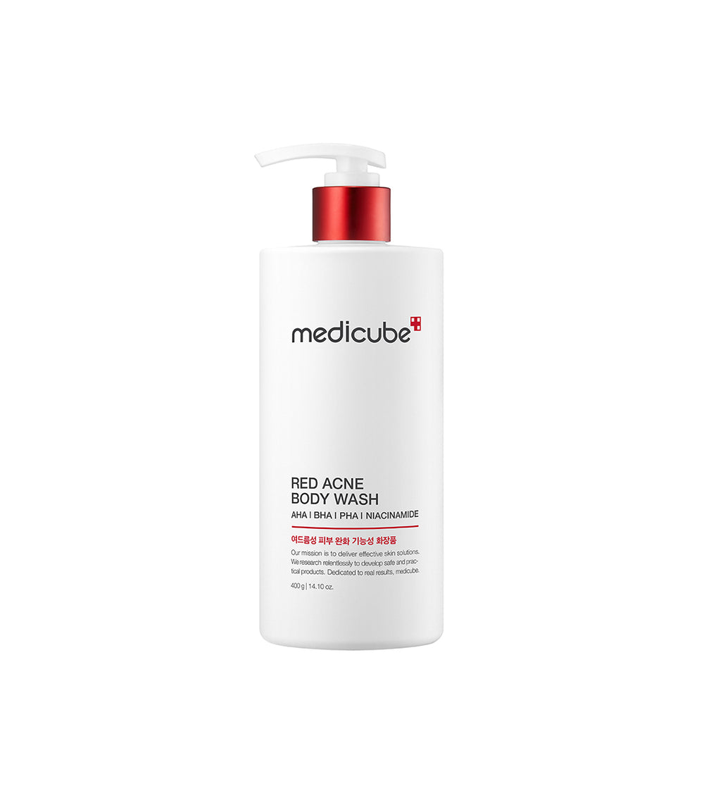 MEDICUBE RED ACNE BODY WASH 2.0 400g| Gel de baño corporal