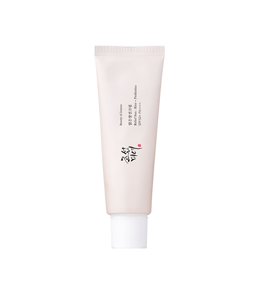 BEAUTY OF JOSEON Relief Sun : Rice + Probiotics 50ml | Protector solar hidratante en Crema