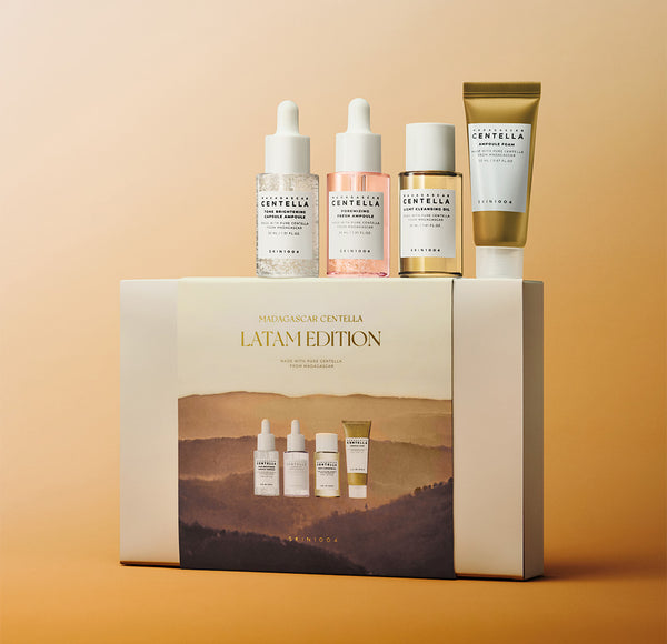 SKIN1004 Kit Rutina Facial Luminosidad y Tratamiento Centella De Madagascar Edicion LATAM