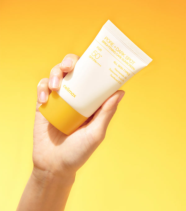 Celimax PORE+DARK SPOT BRIGHTENING CARE SUNSCREEN | Protector Solar Ligero