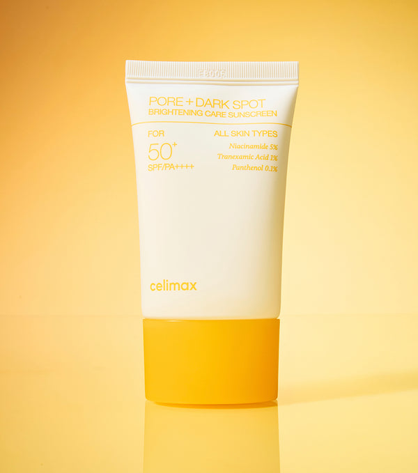 Celimax PORE+DARK SPOT BRIGHTENING CARE SUNSCREEN | Protector Solar Ligero