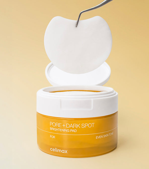Celimax PORE+DARK SPOT BRIGHTENING PAD | Almohadilla Exfoliante Iluminadora