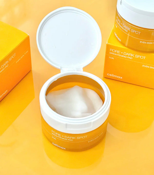 Celimax PORE+DARK SPOT BRIGHTENING PAD | Almohadilla Exfoliante Iluminadora