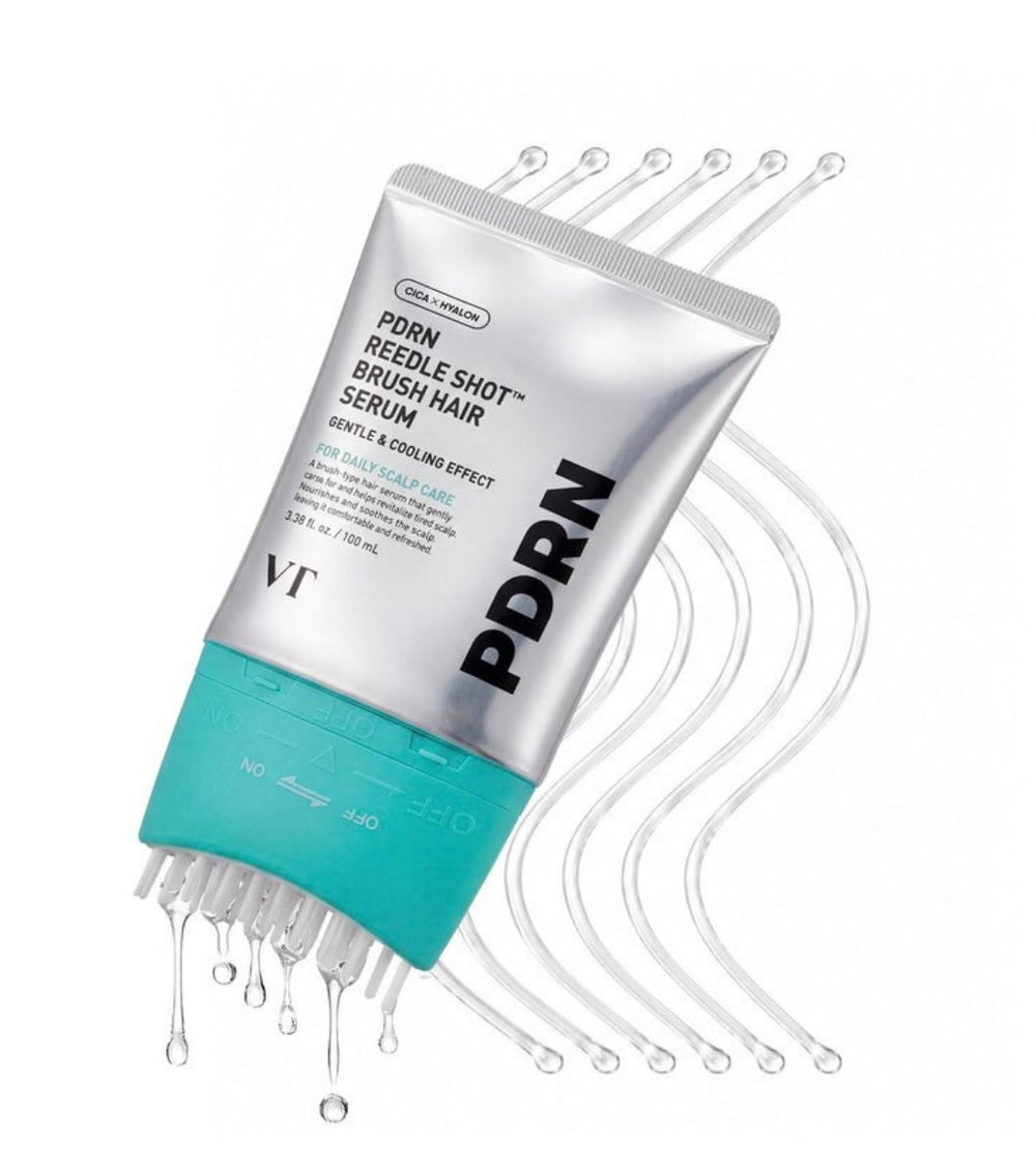 VT COSMETICS PDRN Reedle Shot Brush Hair Serum 100ml - Serum Capilar