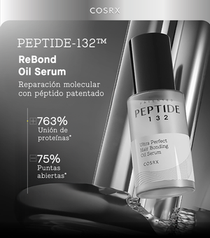 COSRX PEPTIDE-132 ULTRA PERFECT HAIR BONDING OIL SERUM 28ml| Serum capilar con acabado vidriado