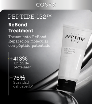 COSRX PEPTIDE-132 ULTRA PERFECT HAIR BONDING TREATMENT 120ml| Tratamiento Capilar Intensivo