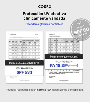 COSRX ULTRA-LIGHT INVISIBLE SUNSCREEN SPF50+ PA++++ 50ml | Protector solar facial de textura ultra liviana