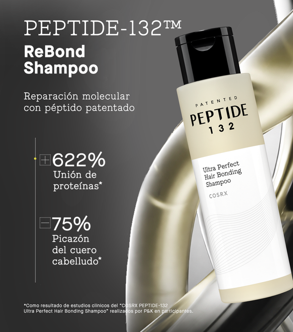 COSRX PEPTIDE-132 ULTRA PERFECT HAIR BONDING SHAMPOO 200ml| Shampoo reparador y calmante