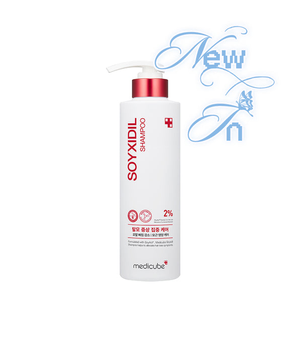 MEDICUBE SOYXIDIL SHAMPOO 490ml | Shampoo vegetal para caída y sebo