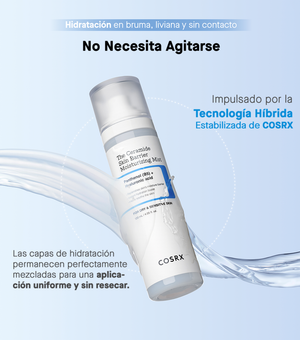 COSRX THE CERAMIDE SKIN BARRIER MOISTURIZING MIST 120ml| Bruma facial hidratante y reparadora