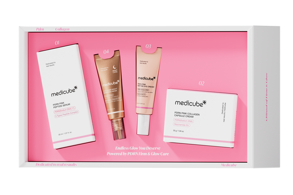 MEDICUBE PDRN Glow Gift Set - Set de Regalo Rutina Facial Mini (5 Piezas)