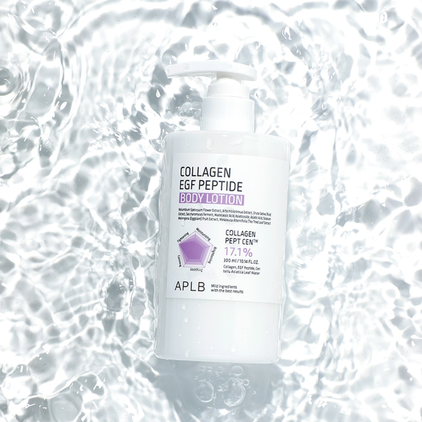 APLB Locion Corporal Con Colageno EGF Peptidos 300ml Hidratante y Reafirmante con Colágeno Hidrolizado