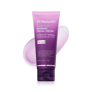 Dr. Melaxin Calcium Bonding Facial Cream 100 g, envase sobre fondo blanco