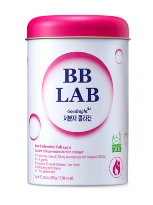 Bb Lab Goodnight Low Molecular Collagen Halal Colageno x30