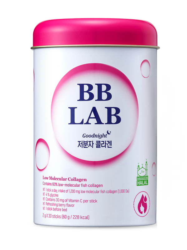 Bb Lab Goodnight Low Molecular Collagen Halal Colageno x30