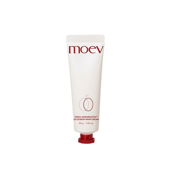 MOEV Annurcatin No Sebum Hair Cream 30 g, envase sobre fondo blanco