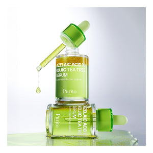 Purito Seoul Azelaic Acid 10 Kojic Tea Tree Serum 30 ml, frasco con gotero