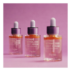 Purito Seoul Retinol Retinal 2000 NAD+ Serum 30 ml, tres frascos