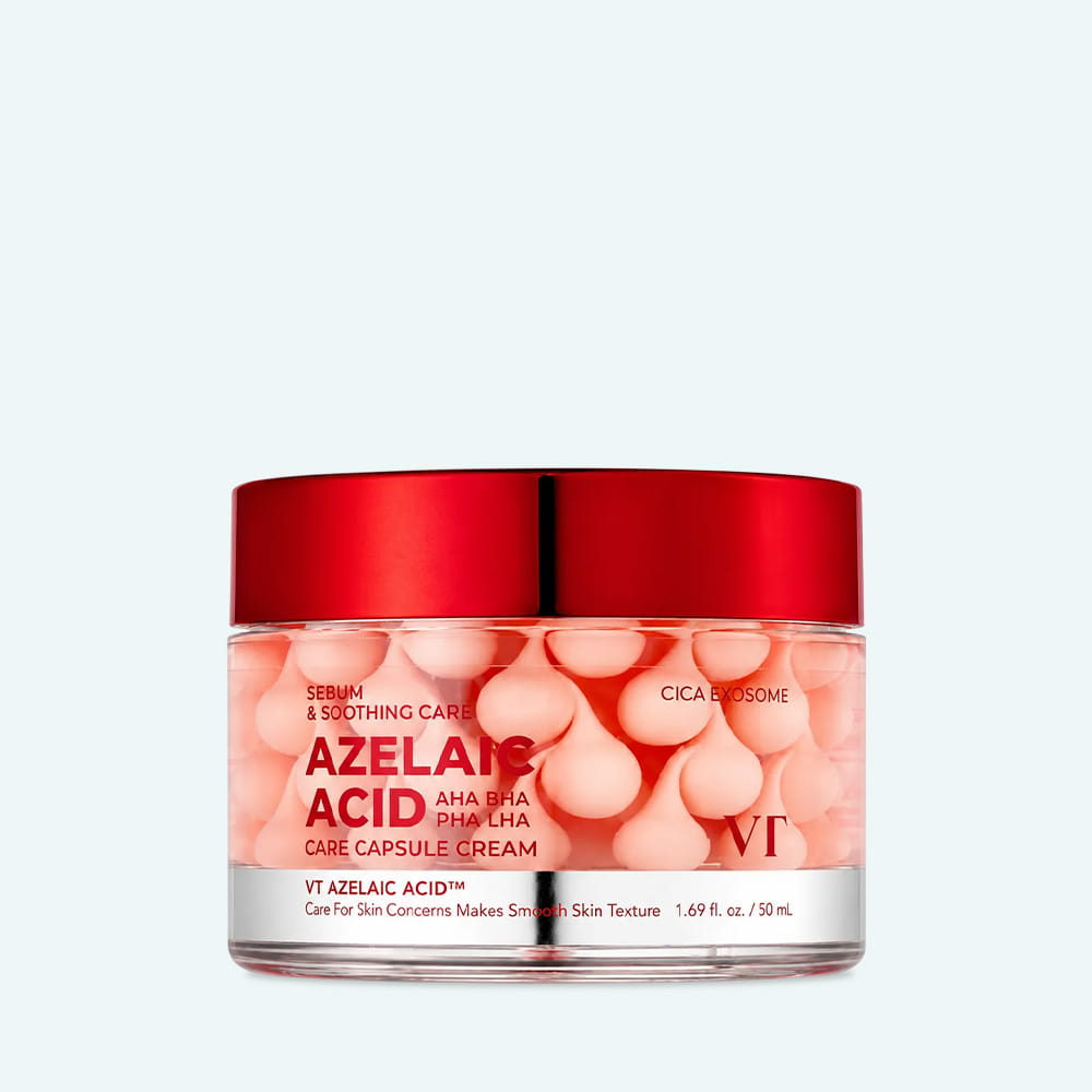 VT COSMETICS Azelaic Acid Care Capsule Cream 50ml - Crema Facial para Imperfecciones